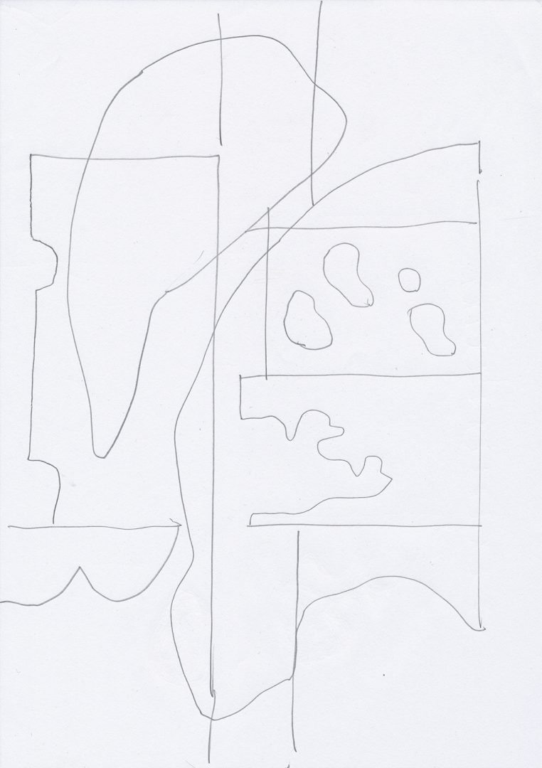 o.T. Bleistift auf Papier, 30 x 20 cm, 2013